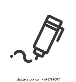 Pen Stationery Office tool line icon