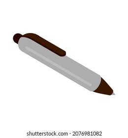 icono de suministro de lápiz isométrico plano