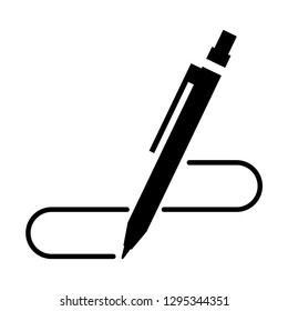 Pen, Symbol, Ballpoint, Icon, Vector