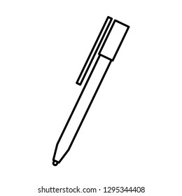 Pen, Symbol, Ballpoint, Icon, Vector