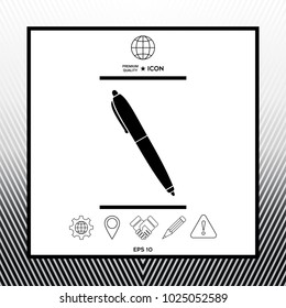 Pen symbol icon