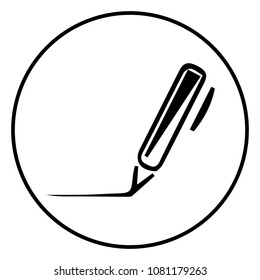 pen symbol icon