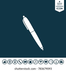 Pen symbol icon