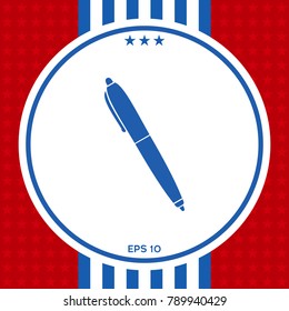 Pen symbol icon