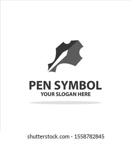 pen symbol logo for your company