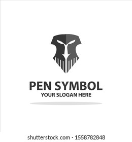 pen symbol logo for your company