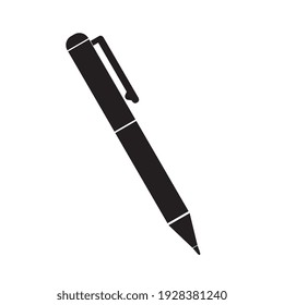 Pen symbol, web and computer icon