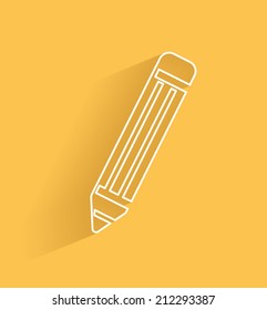 Pen symbol,clean vector
