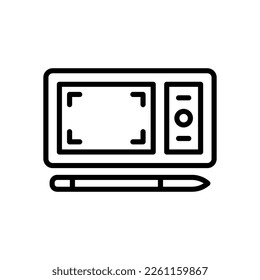 pen tablet icon for your website design, logo, mobile design, and presentation.