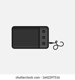 Pen Tablet Vector Icon Illustration. Pen Tablet Vector. Flat Cartoon Style Suitbale for Web Landing Page, Banner, Flyer, Sticker, Wallpaper, Background