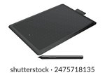 Pen tablet, vector illustration, illustration of drawing tablet