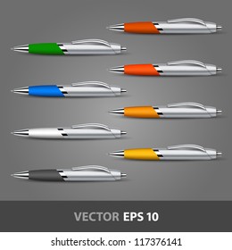 Pen template for corporate identity