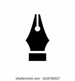 Pen tip icon. Vector pen.