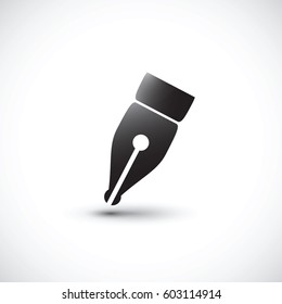 pen tip silhouette