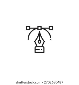 Stiftwerkzeug-Verankerungspunktsymbol