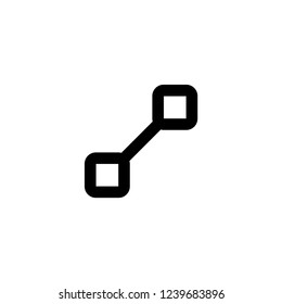 Pen tool drawing icon. Point design sign