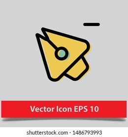 Pen tool icon from editing tools collection for mobile concept and web apps icon eps 10