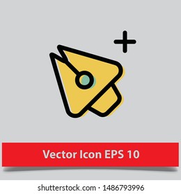 Pen tool icon from editing tools collection for mobile concept and web apps icon eps 10