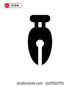 pen tool icon or logo isolated sign symbol vector illustration - high quality black style vector icons
