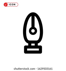 pen tool icon or logo isolated sign symbol vector illustration - high quality black style vector icons
