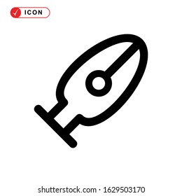 pen tool icon or logo isolated sign symbol vector illustration - high quality black style vector icons
