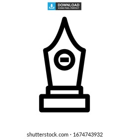 pen tool icon or logo isolated sign symbol vector illustration - high quality black style vector icons
