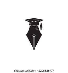 plantilla de diseño vectorial del icono de la herramienta de lápiz