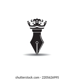 Symbol für Stift-Symbol, Vektordesign-Vorlage