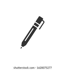 Pen, tool icon. Simple vector drawing tools icons for ui and ux, website or mobile application