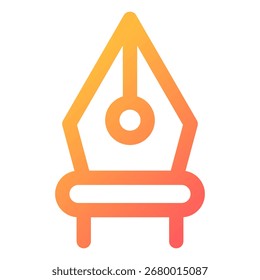 Símbolo de icono de herramienta de lápiz. Ilustración vectorial.