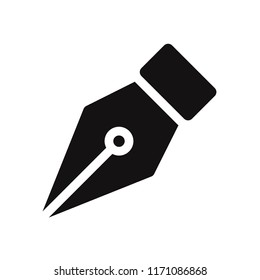 Pen tool icon vector illustration