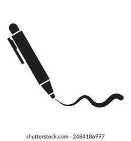 Stiftwerkzeug Symbol Vektorillustration Flaches Design