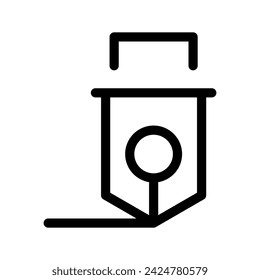 Icono de herramienta de pluma Vector Símbolo Diseño Ilustración