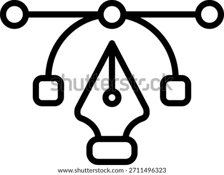 Pen Tool Icon For Your Project