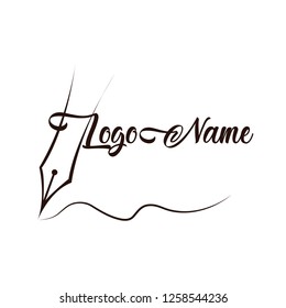 Pen tool logo