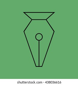 Pen tool vector icon