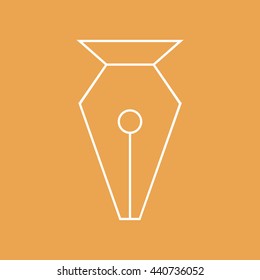 Pen tool vector icon