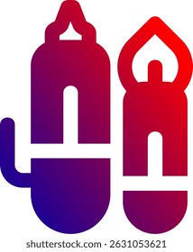 pen types Line vector Icon Design