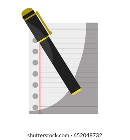 pen utensil icon