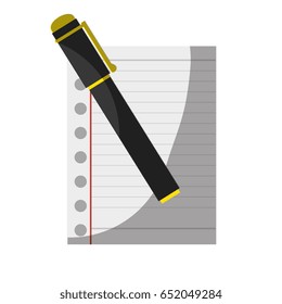pen utensil icon