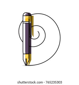 pen utensil icon