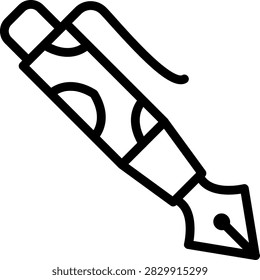 Pen Vector Design Icon Style