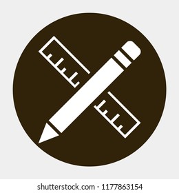 a pen vector icon 10 eps