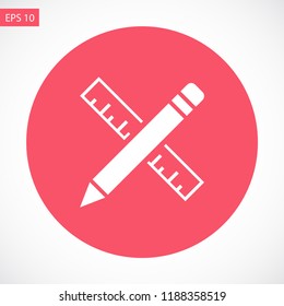 a pen vector icon 10 eps