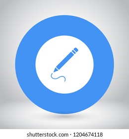 a pen vector icon 10 eps