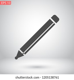 a pen vector icon 10 eps