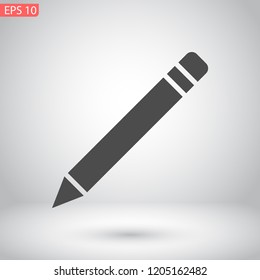 a pen vector icon 10 eps
