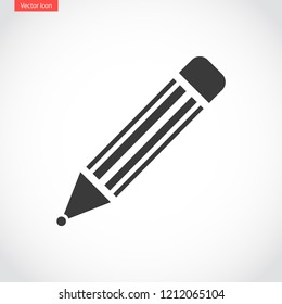 a pen vector icon 10 eps