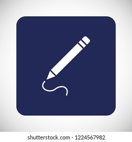 a pen vector icon 10 eps