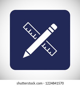 a pen vector icon 10 eps